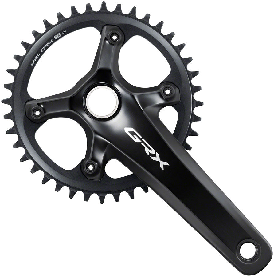 Shimano GRX FC-RX820-1 Crankset - 175mm 12-Speed 40t 110 BCD Hollowtech II BLK-Goodwynn'sGoodwynn's