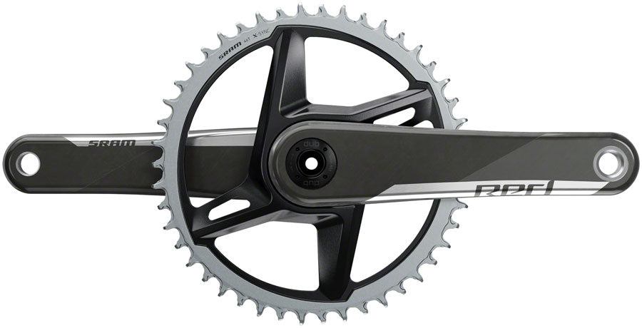 SRAM RED 1 AXS Crankset - 175mm 12-Speed 46t 8-Bolt Direct Mount DUB Spindle Interface Natural Carbon D1-Goodwynn'sGoodwynn's