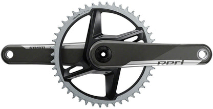 SRAM RED 1 AXS Crankset - 172.5mm 12-Speed 46t 8-Bolt Direct Mount DUB Spindle Interface Natural Carbon D1
