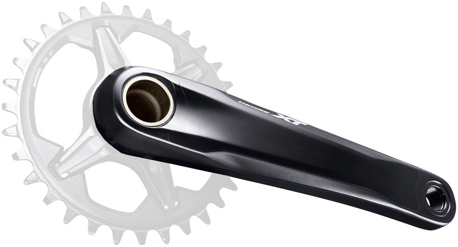 Shimano DEORE XT FC-M8130-1 Crankset - 170mm 12-Speed Direct Mount Hollowtech II Spindle Interface BLK-Goodwynn'sGoodwynn's