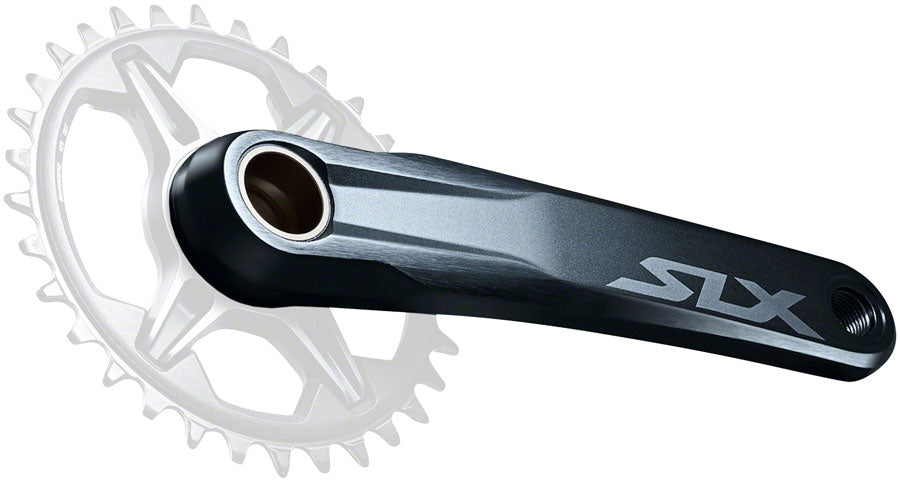 Shimano SLX FC-M7130-1 Crankset - 165mm 12-Speed Direct Mount Hollowtech II BLK-Goodwynn'sGoodwynn's