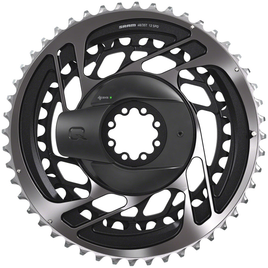 SRAM RED AXS Power Meter Crankset - 175mm 12-Speed 48/35t Direct Mount DUB Spindle Interface Natural Carbon D1