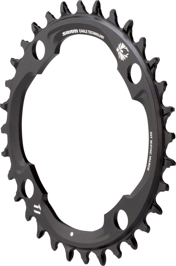 SRAM X-Sync 2 Eagle Chainring - 32 Tooth 104mm BCD 12-Speed Black-Goodwynn'sGoodwynn's