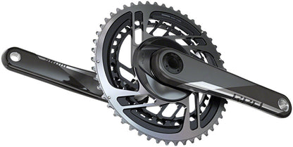 SRAM RED AXS Crankset - 172.5mm 12-Speed 48/35t Direct Mount DUB Spindle Interface Natural Carbon D1