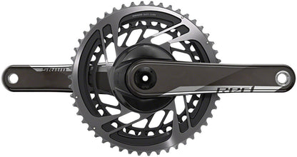 SRAM RED AXS Crankset - 175mm 12-Speed 48/35t Direct Mount DUB Spindle Interface Natural Carbon D1