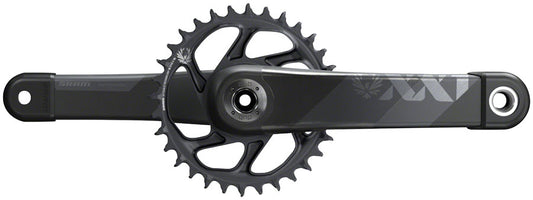 SRAM XX1 Eagle Boost Crankset - 170mm 12-Speed 32t Direct Mount DUB Spindle Interface Gray 55mm Chainline