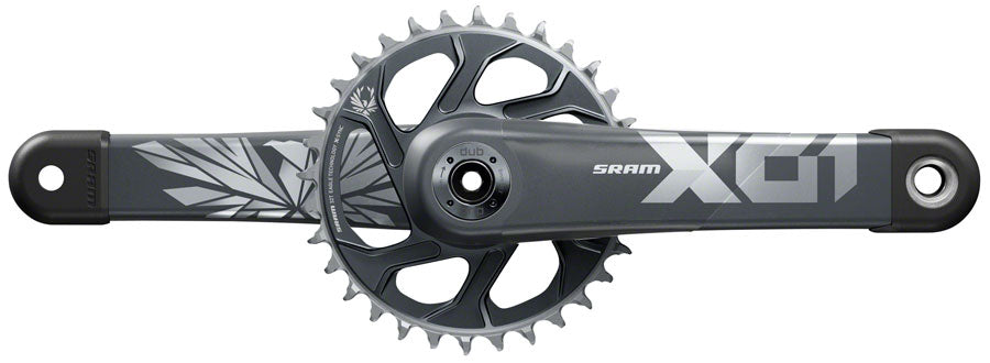 SRAM X01 Eagle SuperBoost+ Crankset - 170mm 12-Speed 32t Direct Mount DUB Spindle Interface Lunar/Polar C2-Goodwynn'sGoodwynn's