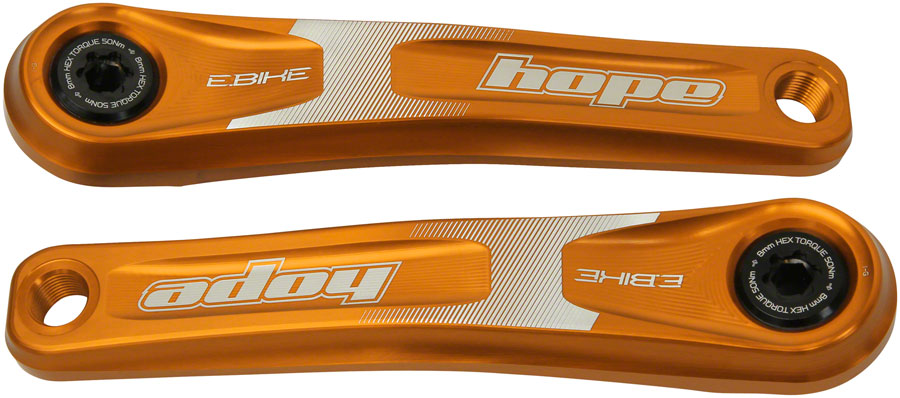 Hope Ebike Crank Arm Set - 155mm ISIS Specialized Offset Orange-Goodwynn'sGoodwynn's