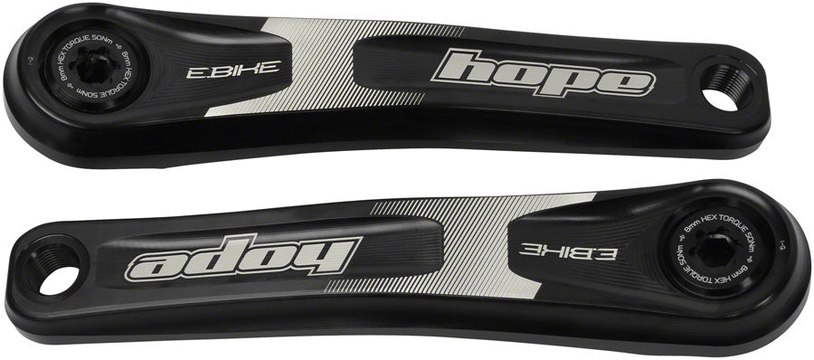 Hope Ebike Crank Arm Set - 165mm ISIS Specialized Offset Black-Goodwynn'sGoodwynn's