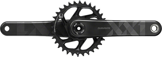 SRAM XX1 Eagle Carbon Boost Crankset - 175mm 12-Speed 34t Direct Mount DUB Spindle Interface BLK-Goodwynn's