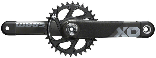 SRAM X01 All Downhill Crankset - 165mm 10/11-Speed 34t Direct Mount DUB Spindle Interface For 83mm BSA 104.5/107 PressFit BLK-Goodwynn's