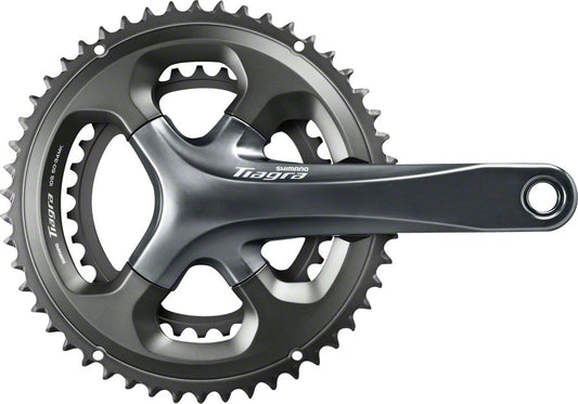 Shimano Tiagra FC-4700 Crankset - 170mm 10-Speed 52/36t 110 Asymmetric BCD Hollowtech II Spindle Interface Gray-Goodwynn's