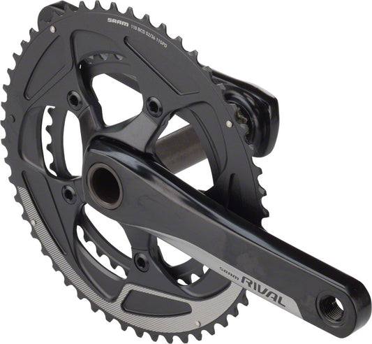SRAM Rival 22 Crankset - 170mm 11-Speed 52/36t 110 BCD GXP Spindle Interface BLK-Goodwynn's