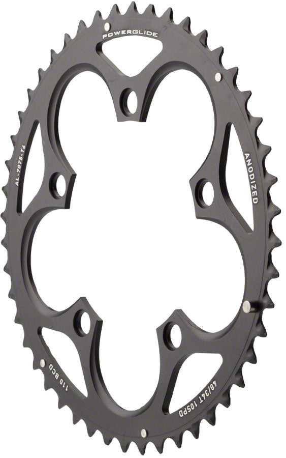 SRAM Force/Rival/Apex 48T 10-Speed 110mm BLK Chainring BB30 Crank Short Over-shift Pin Use 34T-Goodwynn'sGoodwynn's