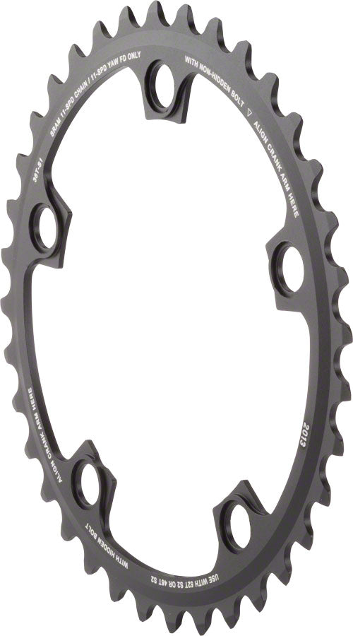 SRAM 11-Speed 36T 110mm BCD YAW Chainring Black Use with 46 or 52T-Goodwynn'sGoodwynn's