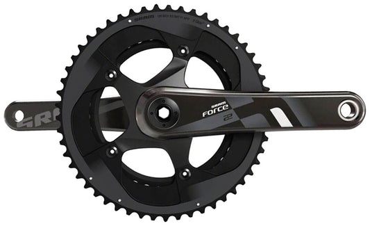 SRAM Force 22 Crankset - 165mm 11-Speed 50/34t 110 BCD GXP Spindle Interface BLK-Goodwynn's