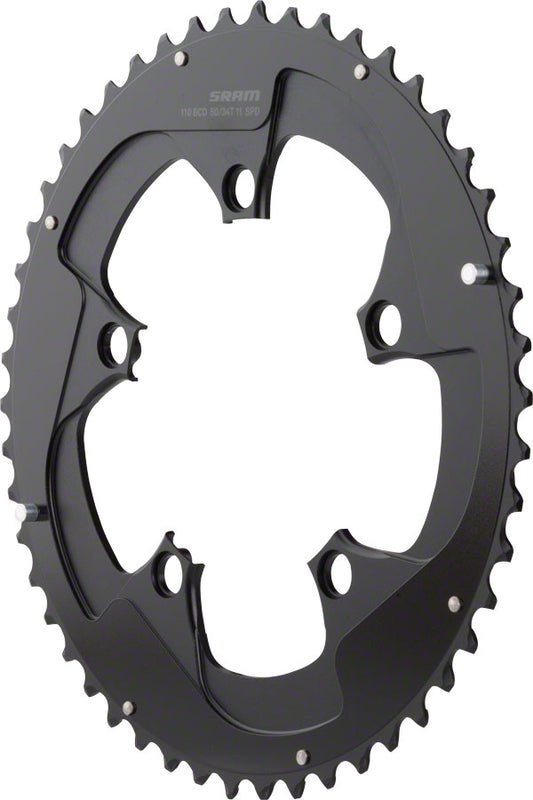 SRAM Red 22 50T x 110mm BCD YAW Chainring with Two Pin Positions B2-Goodwynn's