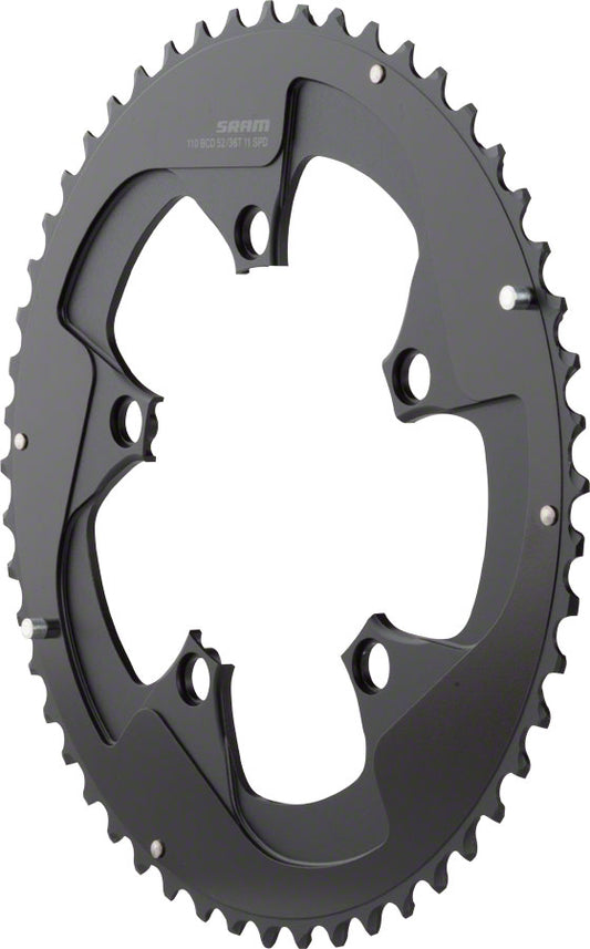 SRAM Red 22 52T x 110mm BCD YAW Chainring with Two Pin Positions B2-Goodwynn's