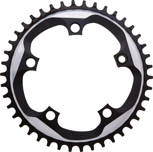 SRAM X-Sync Chainring 42 Teeth 110mm BCD Polished Grey/Matte Black-Goodwynn's