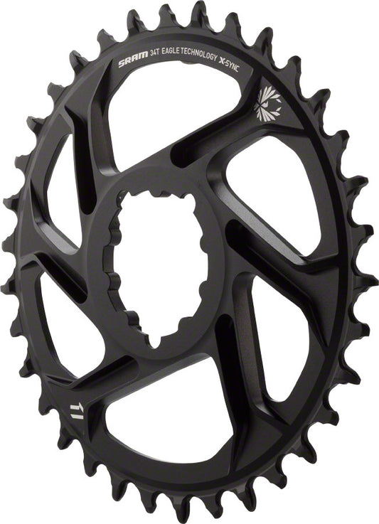 SRAM X-Sync 2 Eagle Direct Mount Chainring 34T 6mm Offset-Goodwynn's