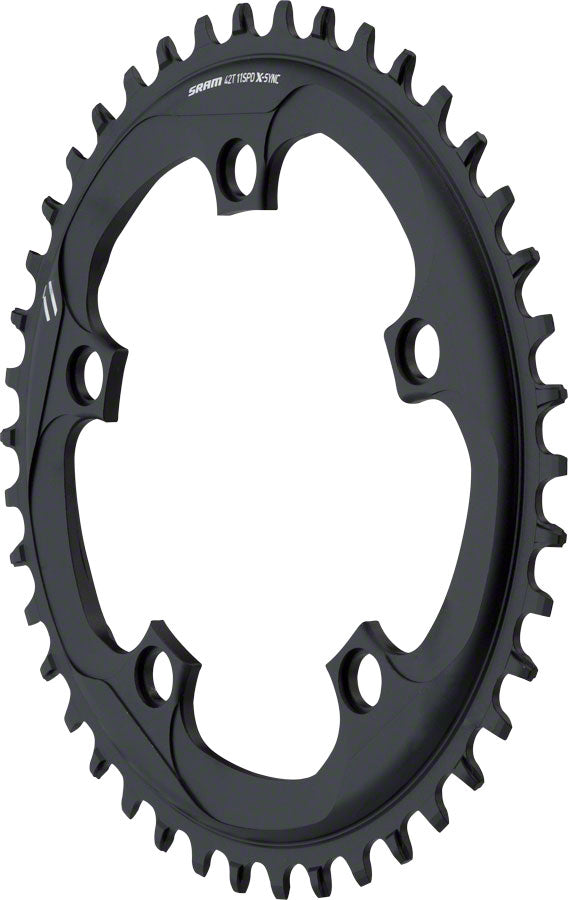 SRAM X-Sync Chainring 42T 110mm BCD Black BB30 or GXP BB30 or GXP-Goodwynn'sGoodwynn's