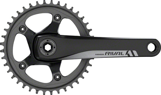 SRAM Rival 1 Crankset - 170mm 10/11-Speed 42t 110 BCD GXP Spindle Interface BLK-Goodwynn's