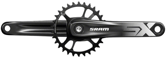 SRAM SX Eagle Crankset - 175mm 12-Speed 32t Direct Mount Power Spline Spindle Interface BLK A1-Goodwynn's