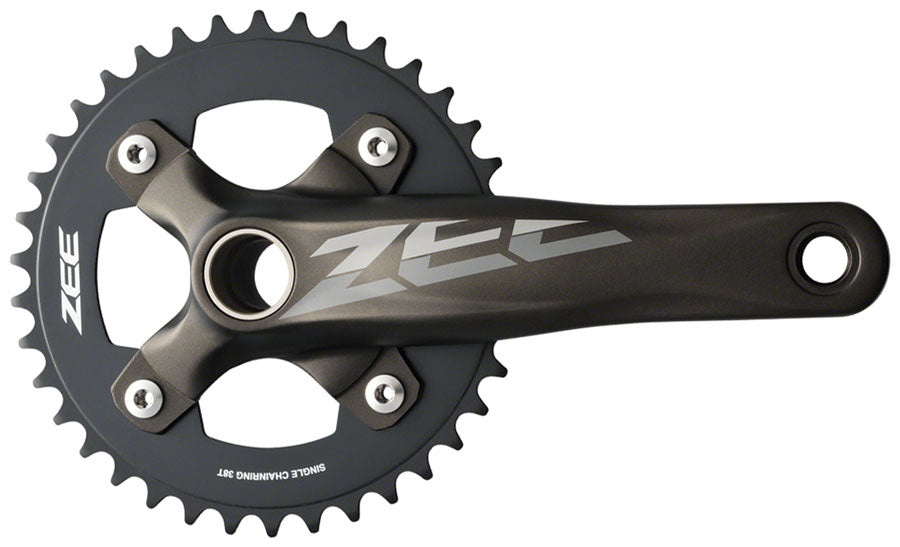 Shimano ZEE FC-M640 Crankset - 170mm 10-Speed 36t 104 BCD Hollowtech II Spindle Interface Includes Bottom Bracket BLK-Goodwynn'sGoodwynn's