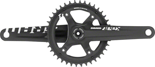 SRAM Apex 1 Crankset - 170mm 10/11-Speed 42t 110 Asymmetric BCD GXP Spindle Interface BLK-Goodwynn's