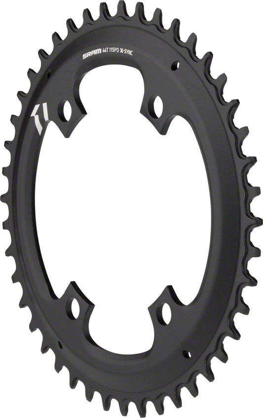 SRAM X-Sync Chainring 44T 110mm Asymmetric BCD Black-Goodwynn's