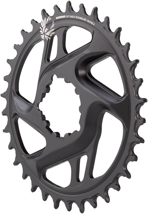 SRAM X-Sync 2 Eagle Cold Forged Direct Mount Chainring 34T 6mm Offset-Goodwynn'sGoodwynn's