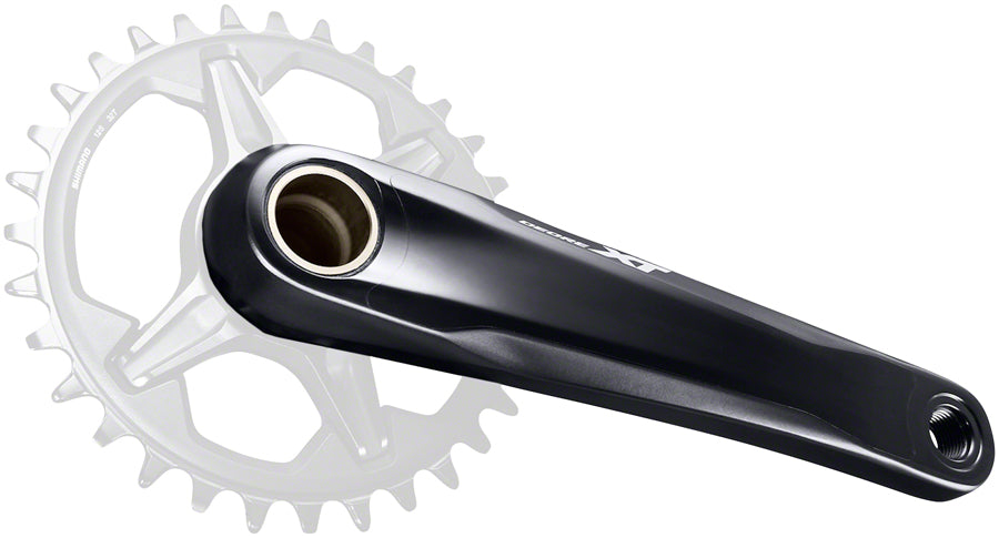 Shimano Deore XT FC-M8100-1 Crankset - 165mm 12-Speed 1x Direct Mount Hollowtech II Spindle Interface BLK-Goodwynn'sGoodwynn's