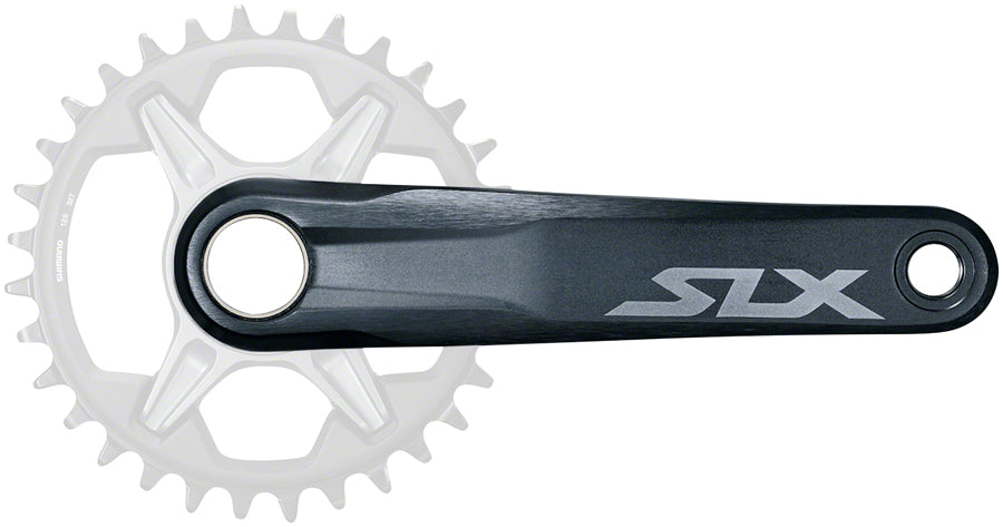 Shimano SLX FC-M7100-1 Crankset - 165mm 12-Speed 1x Direct Mount Hollowtech II Spindle Interface BLK-Goodwynn'sGoodwynn's