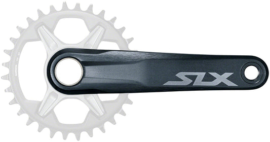 Shimano SLX FC-M7100-1 Crankset - 175mm 12-Speed 1x Direct Mount Hollowtech II Spindle Interface BLK-Goodwynn's