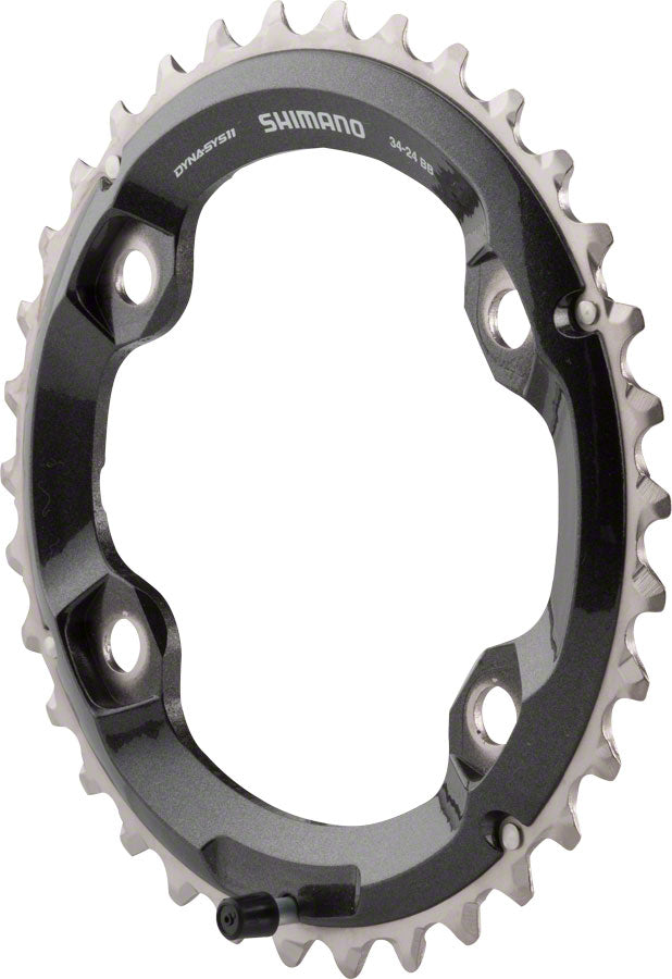 Shimano XT M8000 34t 96mm 11-Speed Outer Chainring for 34-24t Set-Goodwynn'sGoodwynn's