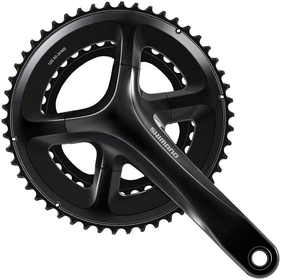 Shimano 105 FC-RS520 Crankset - 170mm 12-Speed 50/34t 110 Asymmetric BCD Hollowtech II Spindle Interface BLK-Goodwynn'sGoodwynn's