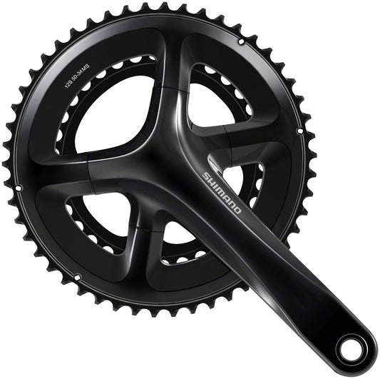 Shimano 105 FC-RS520 Crankset - 175mm 12-Speed 50/34t 110 Asymmetric BCD Hollowtech II Spindle Interface BLK-Goodwynn's