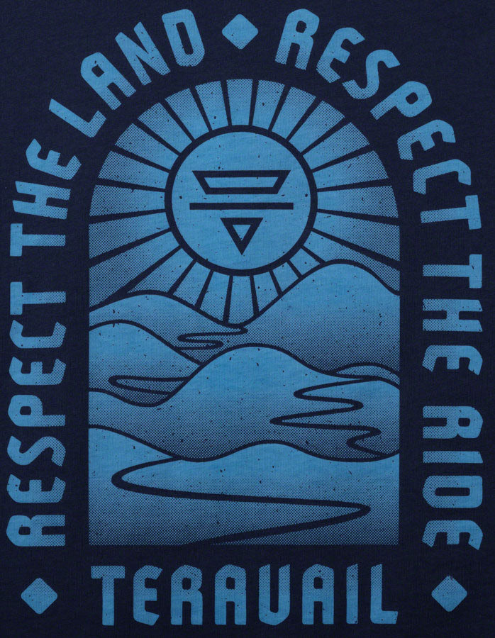 Teravail Landmark T-Shirt - Navy Unisex Small-Goodwynn'sGoodwynn's