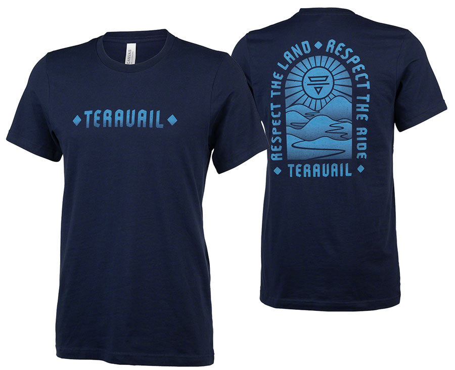 Teravail Landmark T-Shirt - Navy Unisex Small-Goodwynn'sGoodwynn's