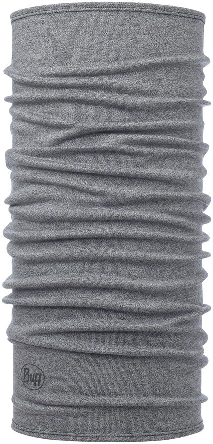 Buff Midweight Merino Wool Multifunctional Headwear - Light Gray Melange One Size