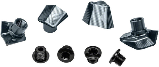 absoluteBLACK Crank Bolts and Covers - For Dura-Ace 9100 Cranks Gray-Goodwynn's