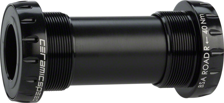 CeramicSpeed BSA Road Bottom Bracket - English Thread 68mm 24mm Spindle BLK-Goodwynn'sGoodwynn's