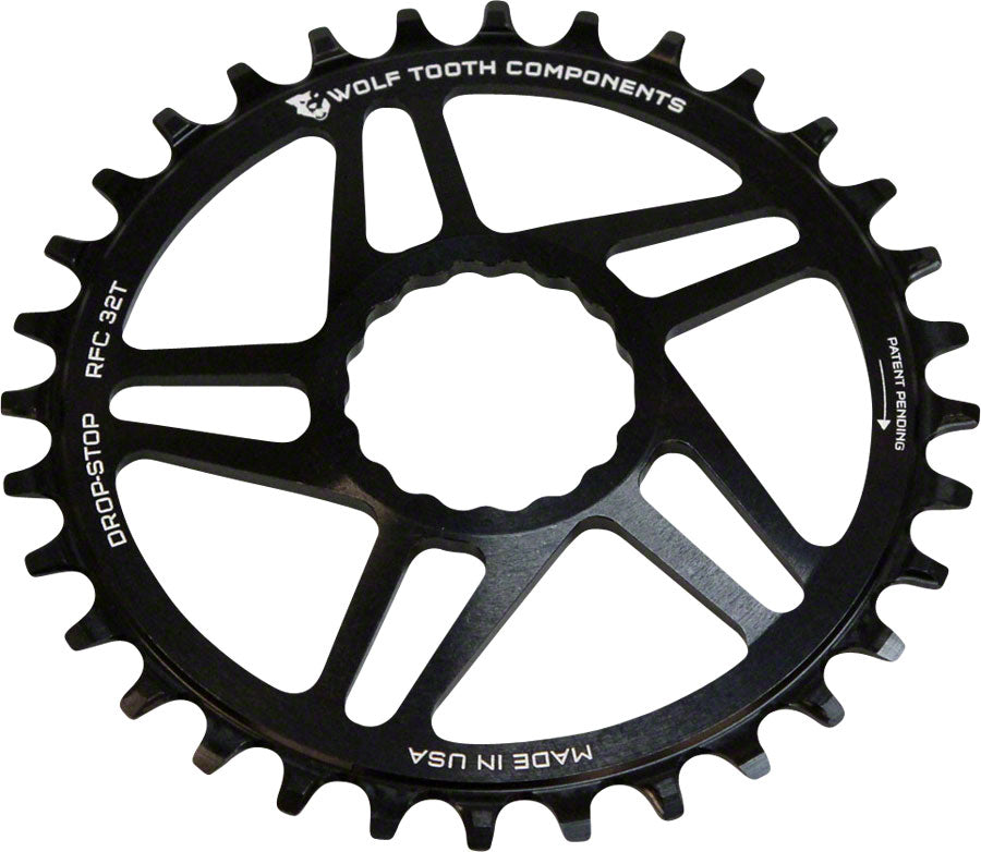 Wolf Tooth Direct Mount Chainring - 30t RaceFace/Easton CINCH Direct Mount Drop-Stop A 6mm Offset BLK-Goodwynn'sGoodwynn's