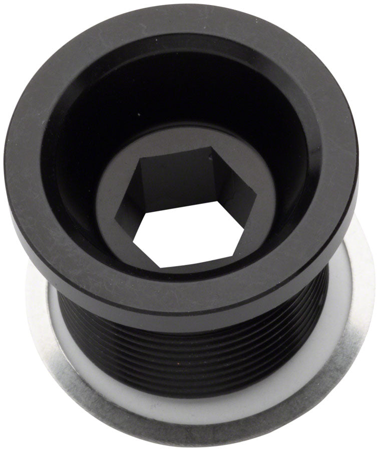 RaceFace CINCH Crank Bolt and Washer Set - M18x15.4 Gloss Black-Goodwynn'sGoodwynn's