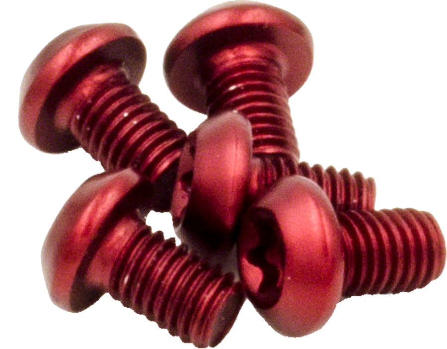 Wolf Tooth CAMO Chainring Bolt Kit Red-Goodwynn'sGoodwynn's