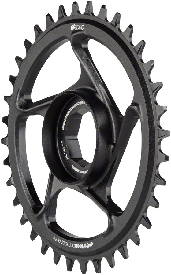e*thirteen e*spec Aluminum Direct Mount Chainring 36t for Brose S Mag Black-Goodwynn'sGoodwynn's