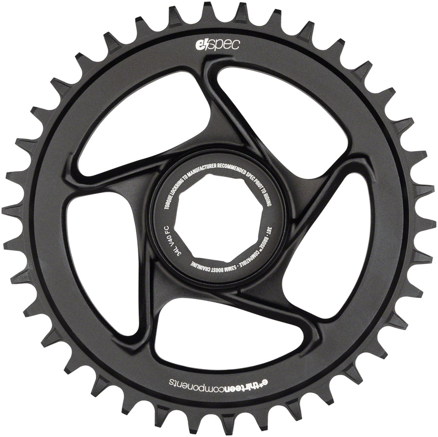 e*thirteen e*spec Aluminum Direct Mount Chainring 38t for Brose S Mag Black-Goodwynn'sGoodwynn's