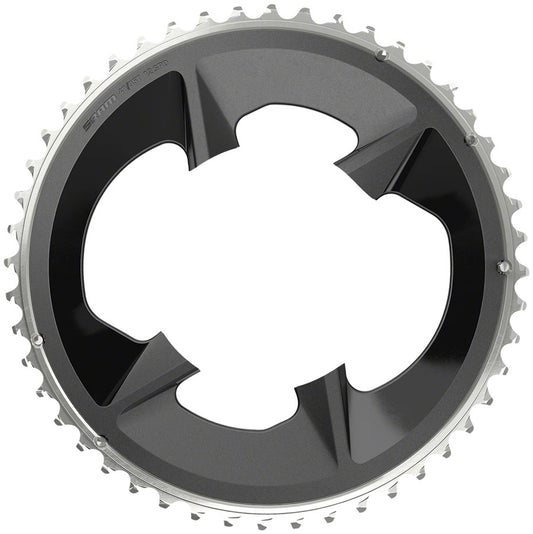 SRAM Rival 2x12-Speed Outer Chainring - 48t 107 BCD BLK For use 35t Inner-Goodwynn's