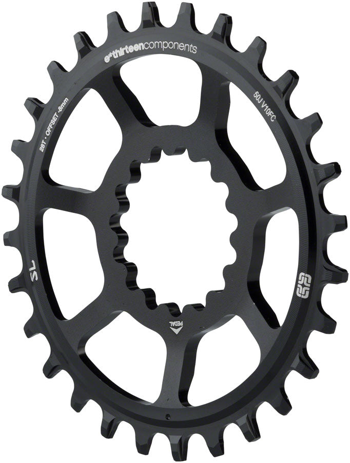 e*thirteen Direct Mount SL Guidering - 10/11/12-speed 30T Narrow Wide Black-Goodwynn'sGoodwynn's