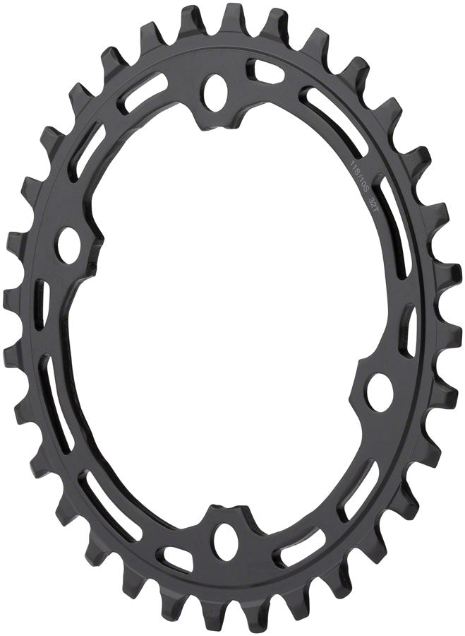 Shimano Deore M5100-1 Chainring - 30t 10/11-Speed Asymmetric 96 BCD Black-Goodwynn'sGoodwynn's